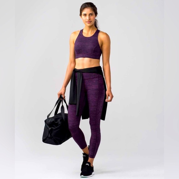 Lululemon Fast & Free Sports Bra (Nulux) Workout Activewear Running - Picture 1 of 8